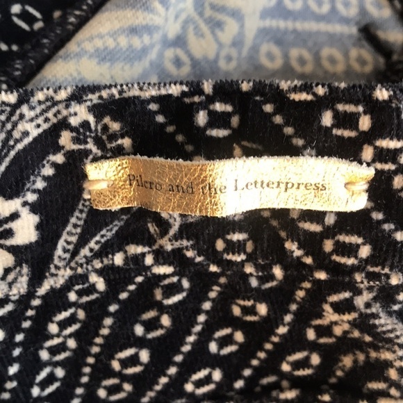 anthropologie Pilcro + The Letterpress Serif Pants - Picture 7 of 11